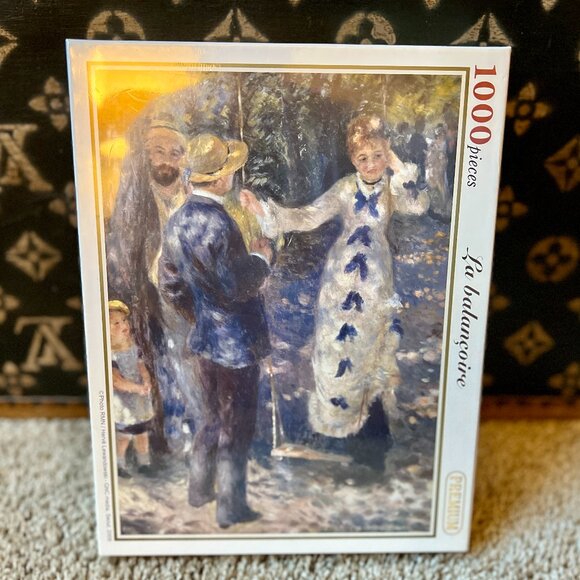 La Balancoire by Renoir Painting Jigsaw Puzzle, NEW - Picture 1 of 2